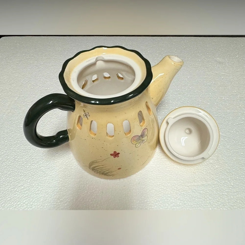Vintage Home Interiors, Home Wildflower Breeze, Teapot Candle Cover/EXCELLENT